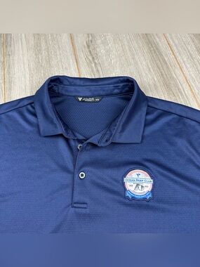Ocean Reef Club Polo Shirt Mens XL LevelWear Blue